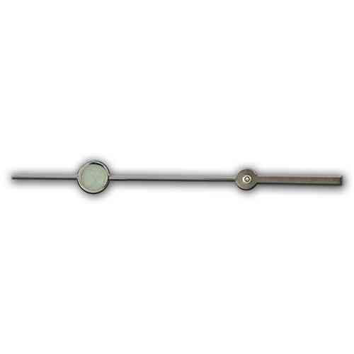L=11.5mm, Secondhand, chrome with green Luminus Dot