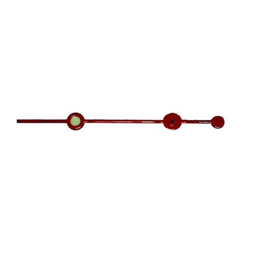 L=12.0mm, Secondhand, red with green Luminus Dot