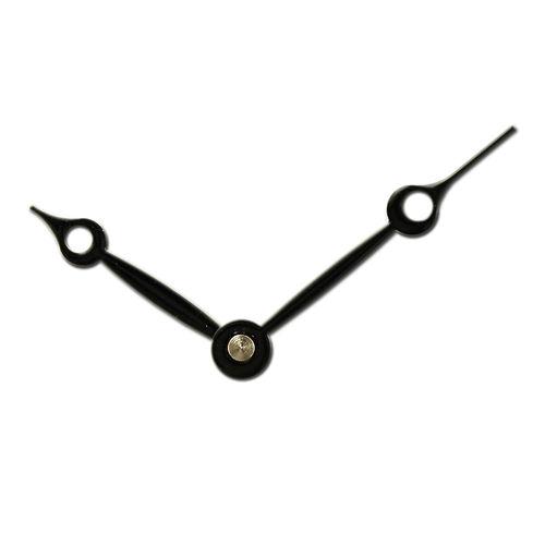 L=15.5 mm, Hour and Minutehand, black
